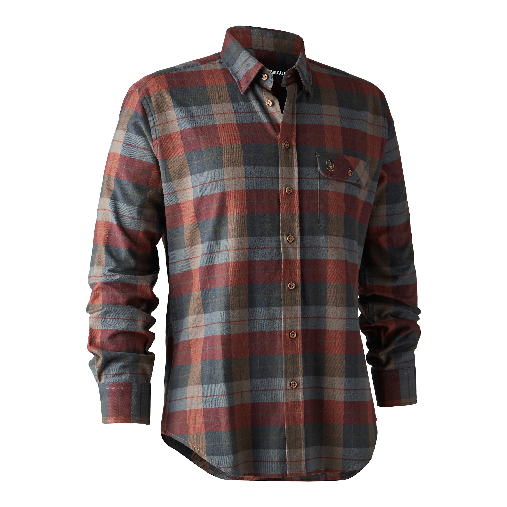 Deerhunter Ryan Skjorta Herr Red Check