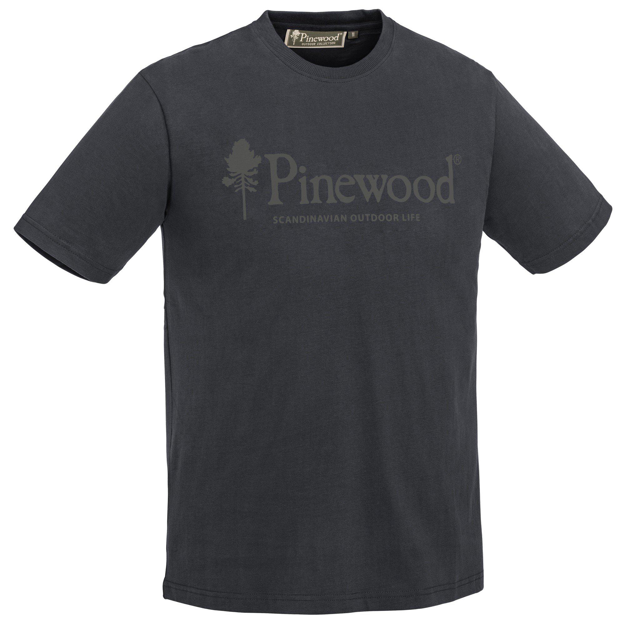 Pinewood Outdoor Life T-Shirt Herr Dark Navy