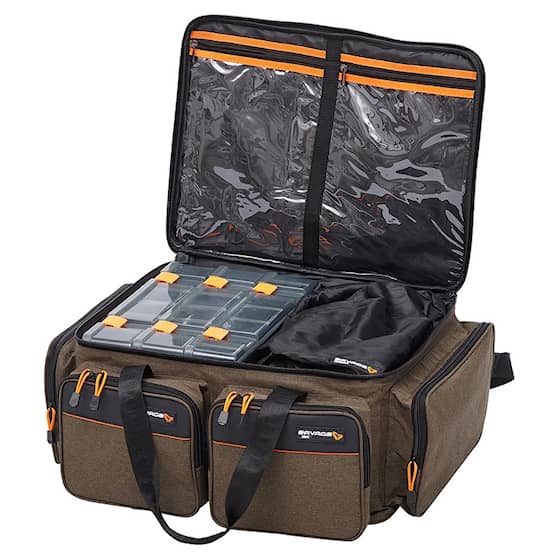 Savage Gear SG System Box Bag XL 3 rasiaa 25x67x46 cm 59L Viehelaukku
