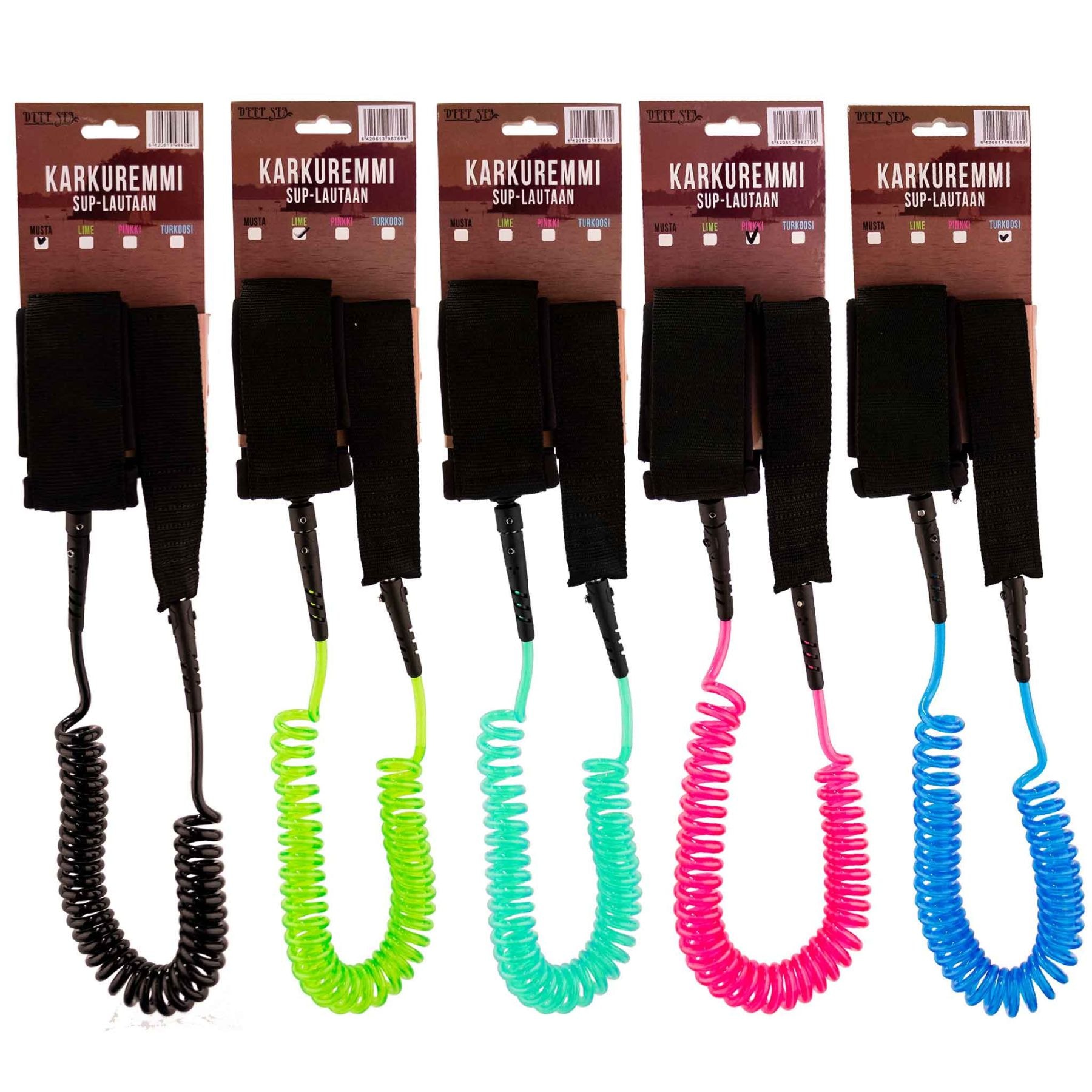 Deep Sea Karkuremmi SUP-lautaan Lime -