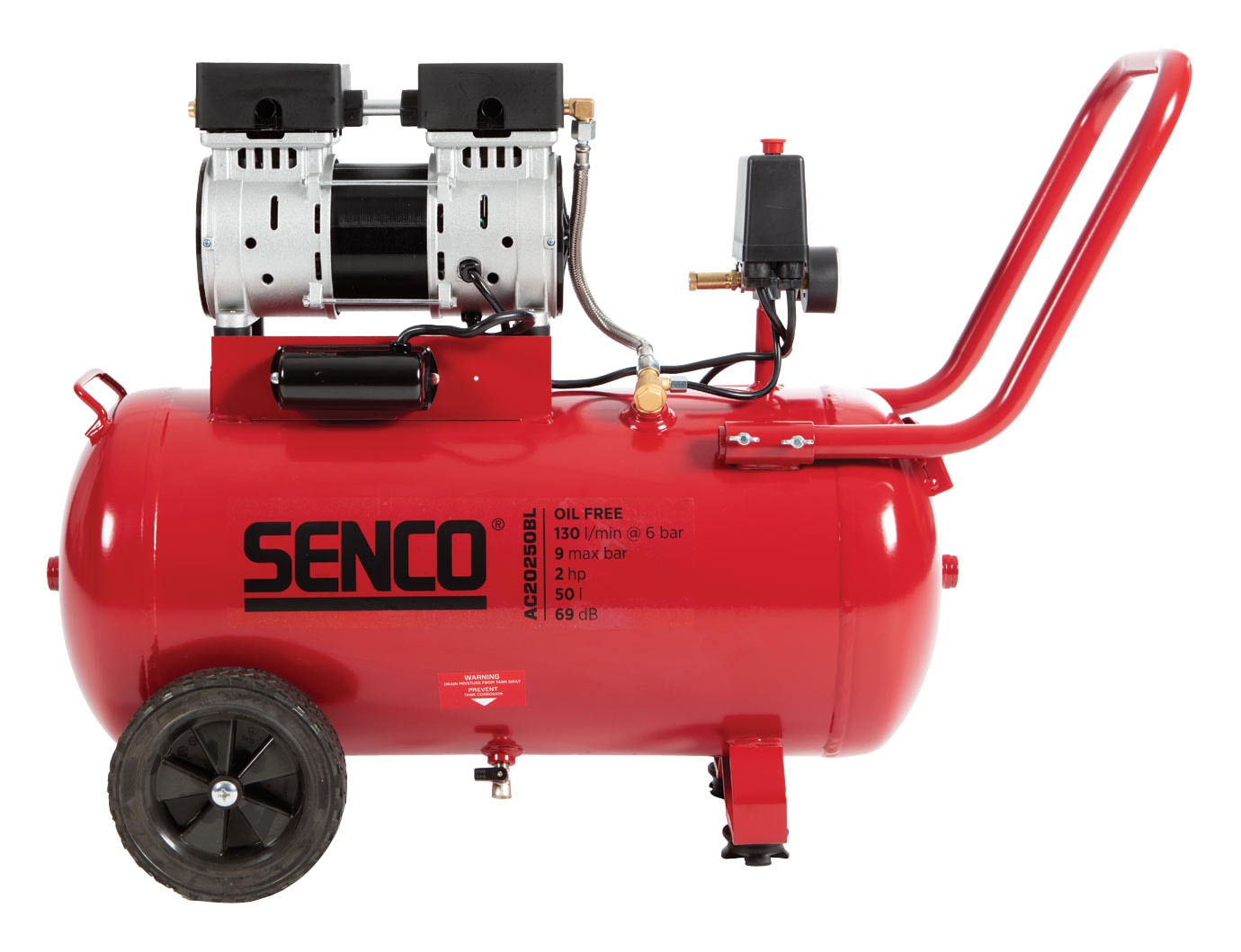 Senco Kompressor AC20250BL 9bar oljefri