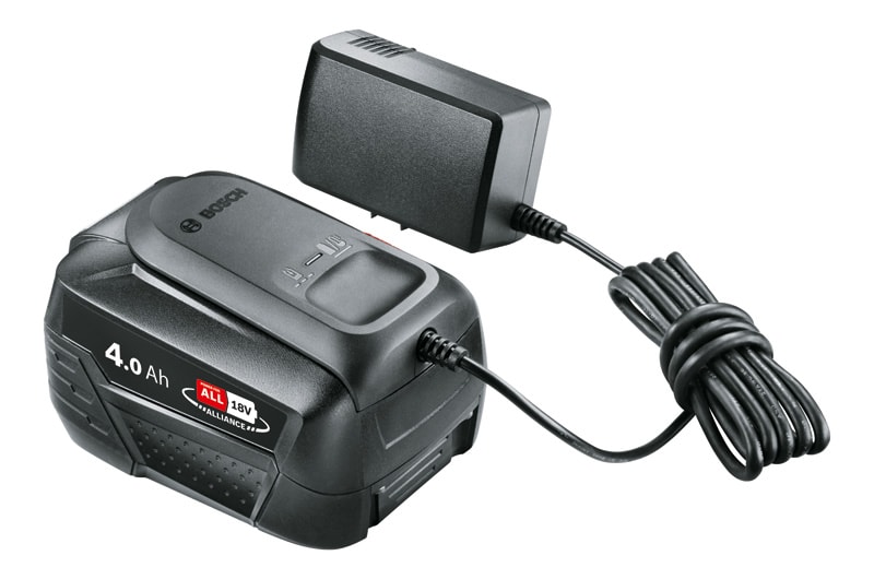 Bosch Startsats 18V med 1x4Ah batteri och laddare AL 18V-20