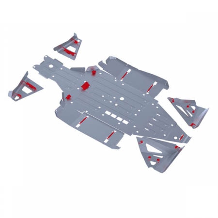 Rival ATV Hasplåt Can Am Outlander G2 2017-