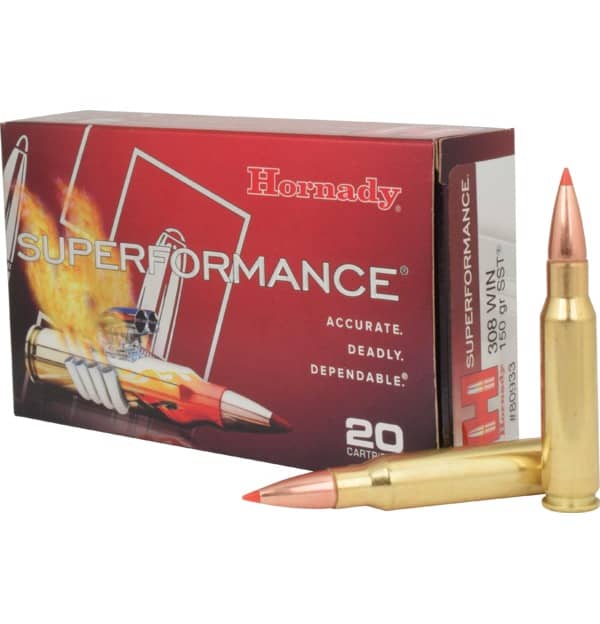 HORNADY SUPERFORMANCE .308 WIN SST 150gr 20/BOX