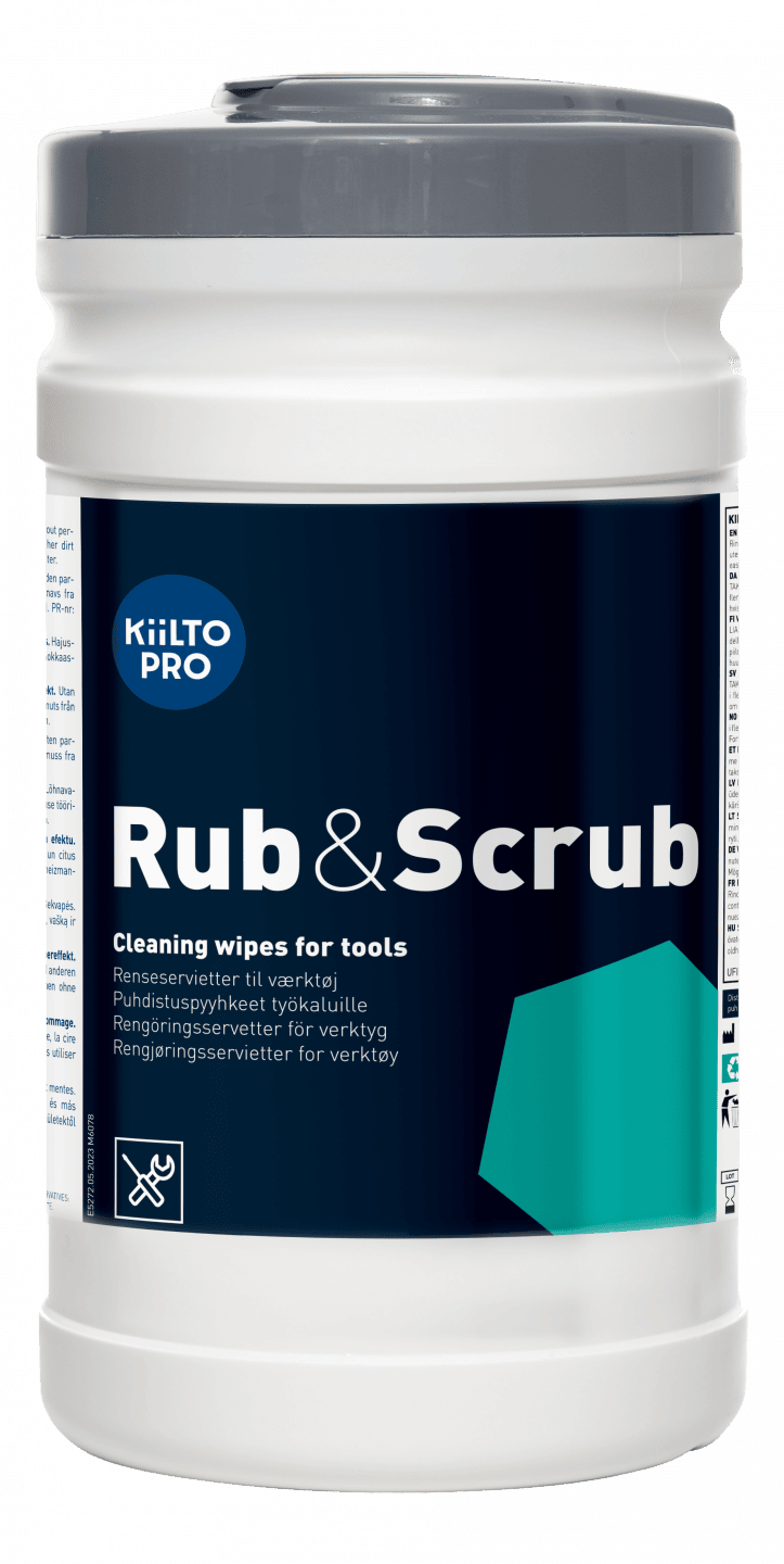 Kiilto Våtservetter Rub & Scrub 75