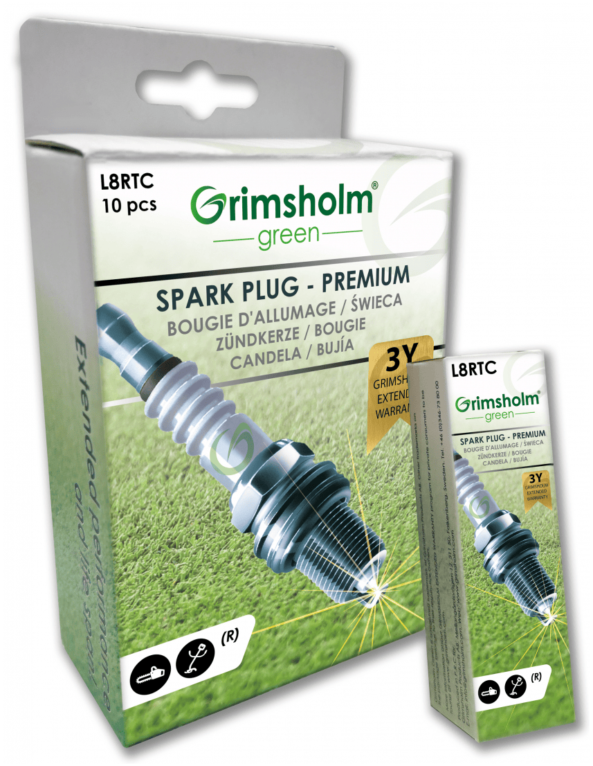 Grimsholm Tennplugg L8RTC - Service & slitedeler til motorsager - Hylte ...