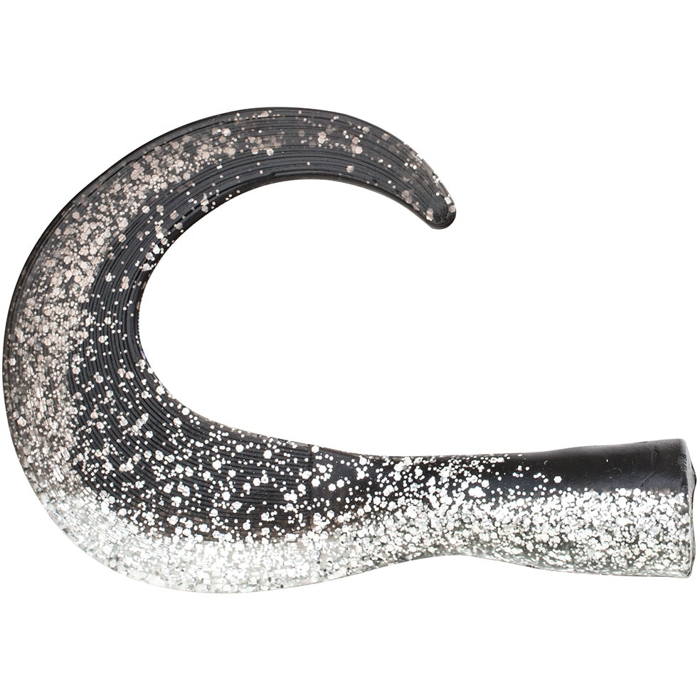 Svartzonker Big Tail Junior Black Silver 2-pack -