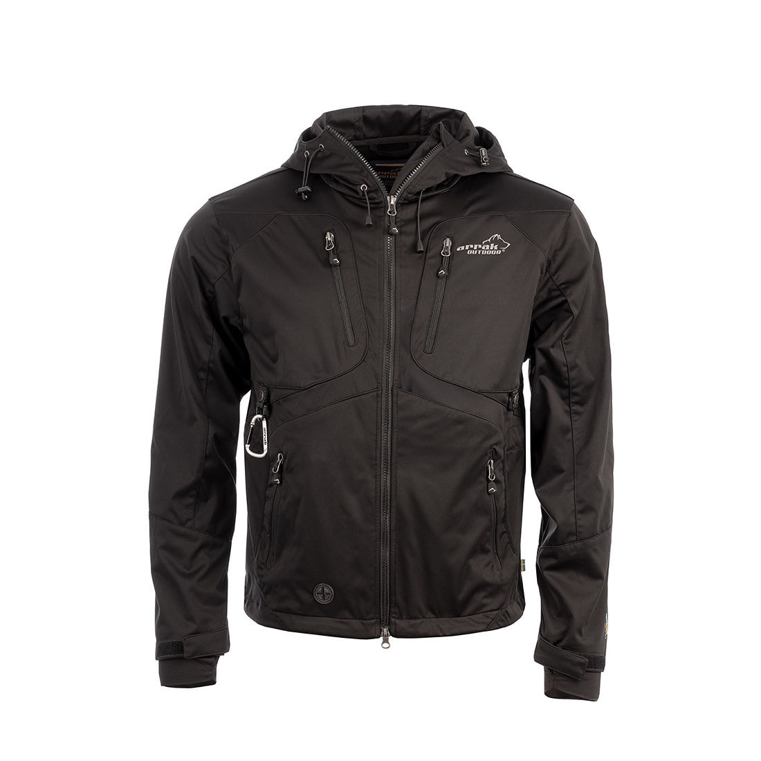 Arrak Outdoor Softshelljacket Akka M Black 4XL