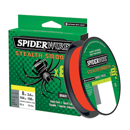 Spiderwire Stealth Smooth 8 0.09mm 150m Red