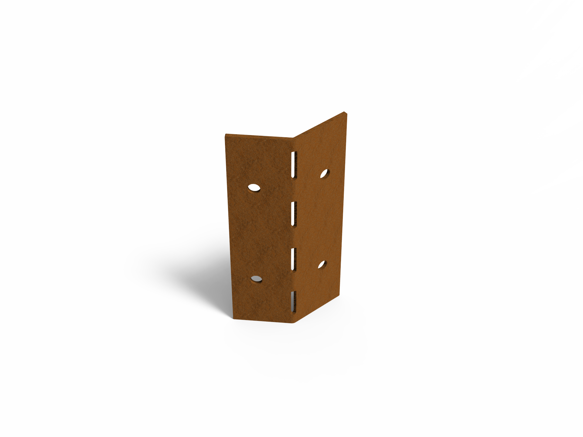 Flexigarden Planteringskant Corten 120 Hörn Justerbart