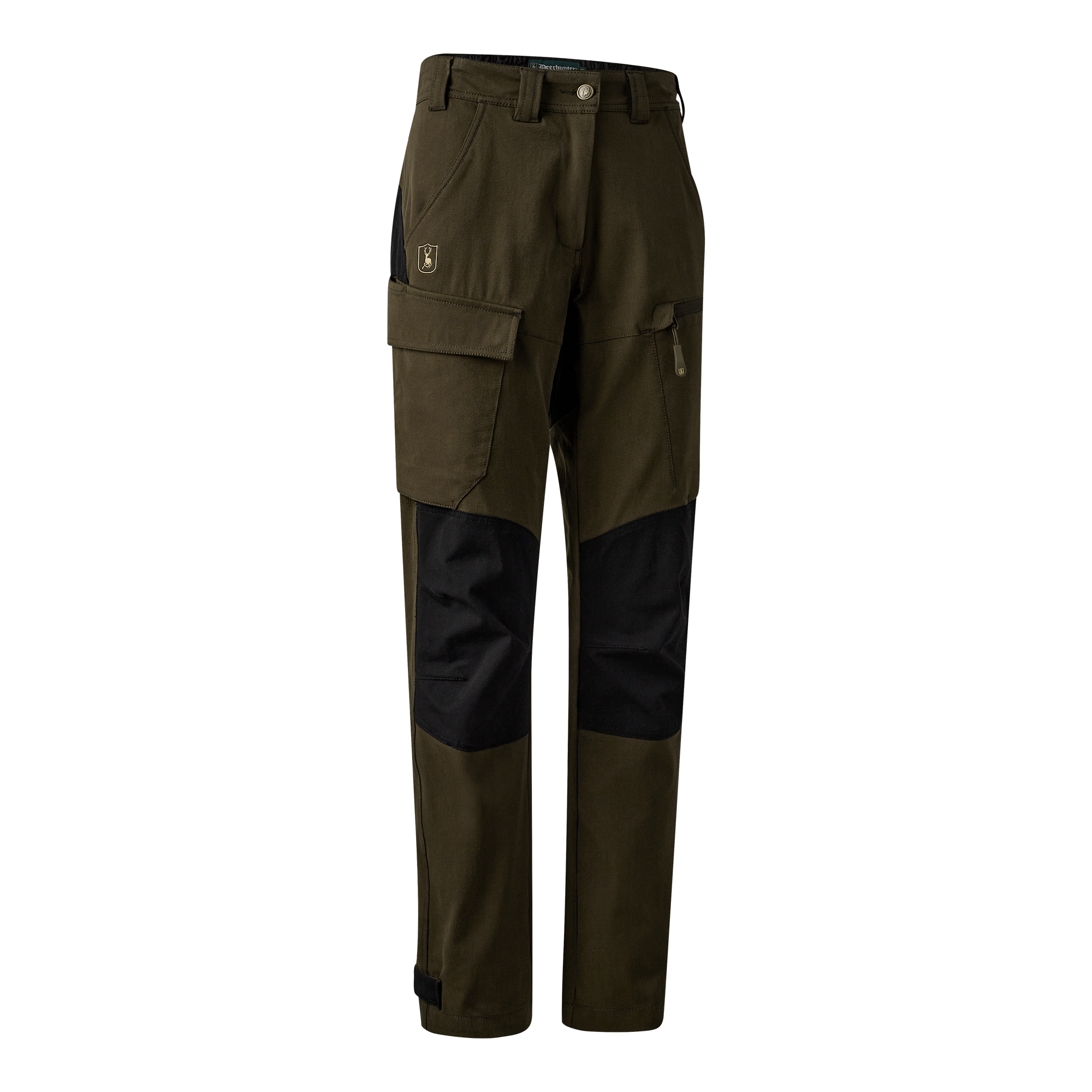 Deerhunter Lady Sarek Bukser med full stretch Dame Fallen Leaf/Black 38S