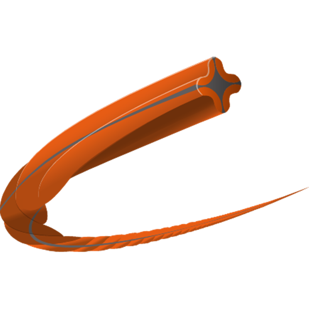 Husqvarna Whisper Twist 2,4 mm 77 m Trimmerfaden