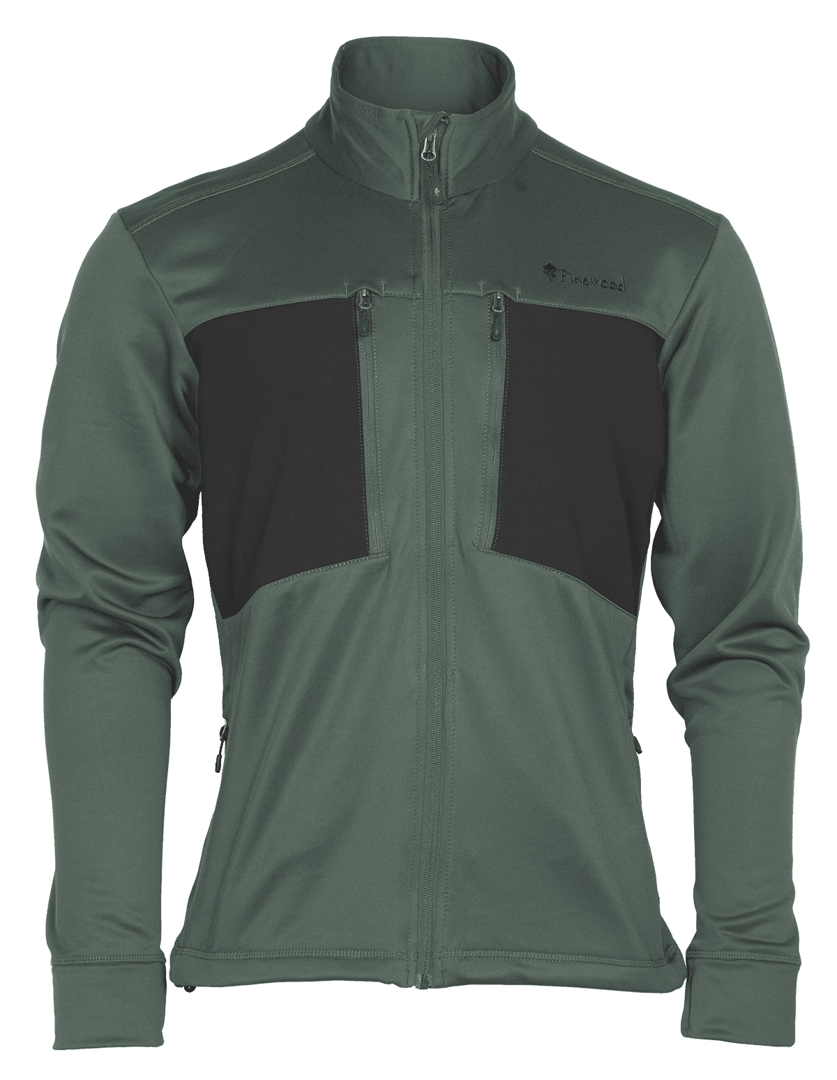 Pinewood Abisko Power Fleecejacka Herr Urban Grey