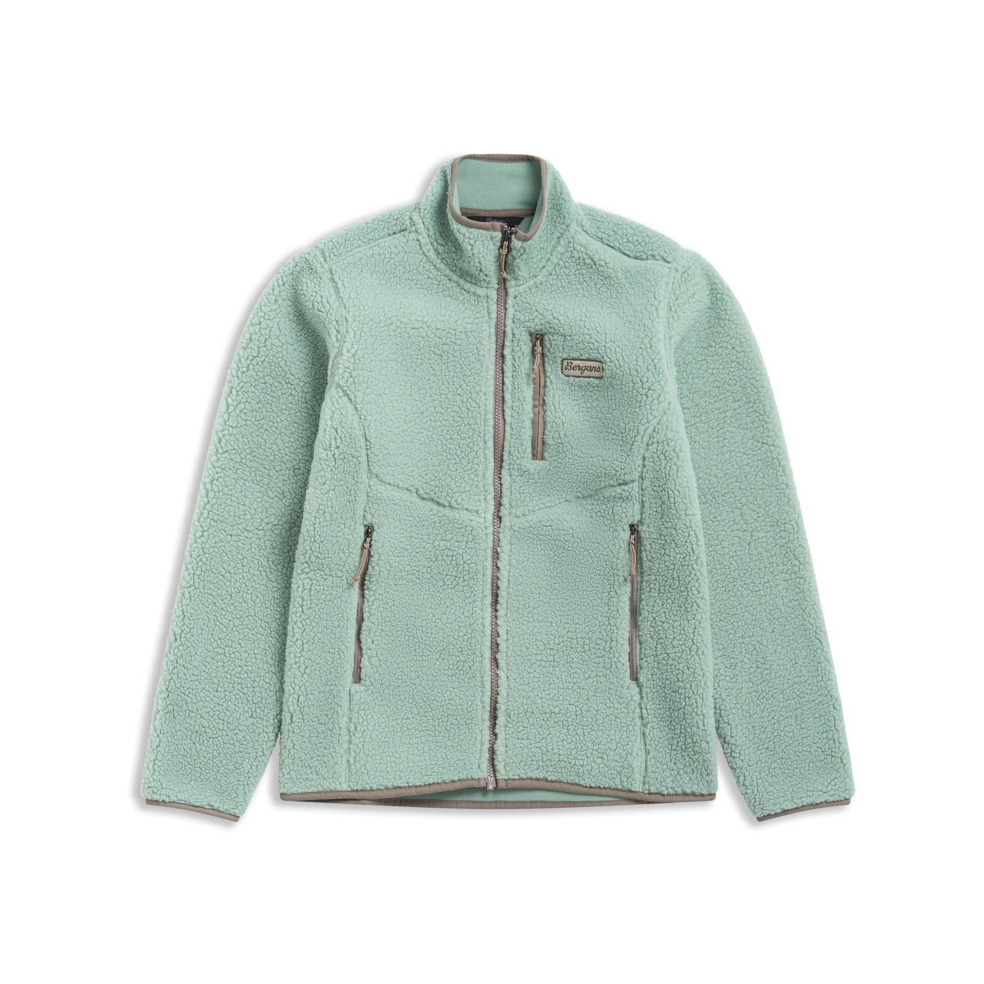 Bergans Lunnan Pile Fleece Jacket Women Mint Crush