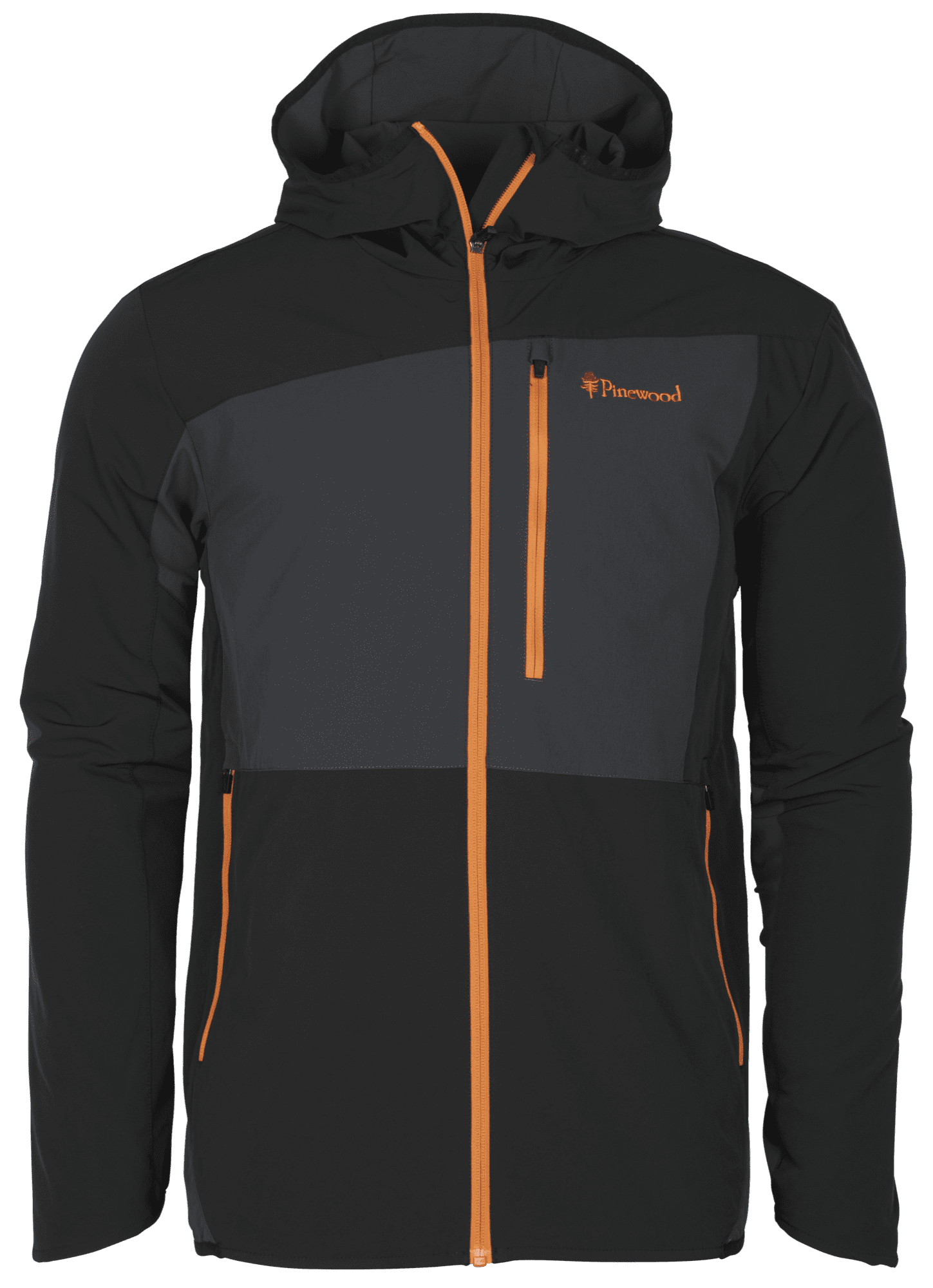 Pinewood Abisko Light Stretchjacka Herr Dark Anthracite/Black XXL