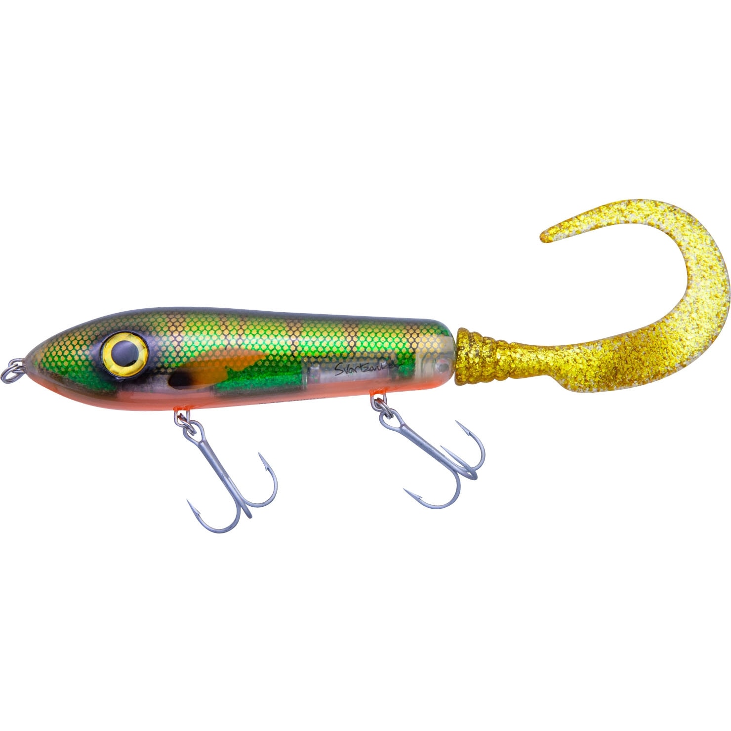Svartzonker McTail V1 26 cm Slow Sink Glitter Perch