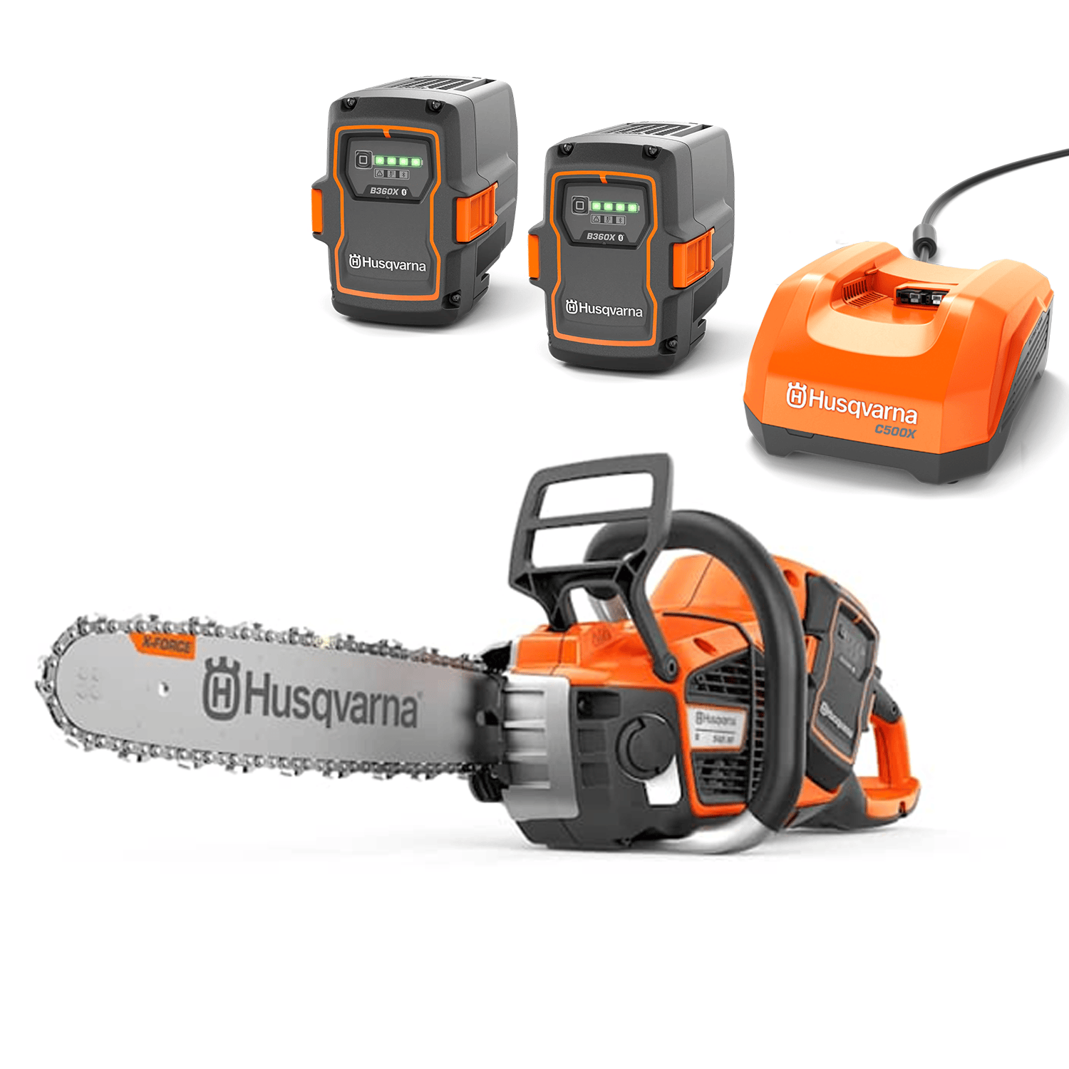Husqvarna 542i XPG med batteri og lader