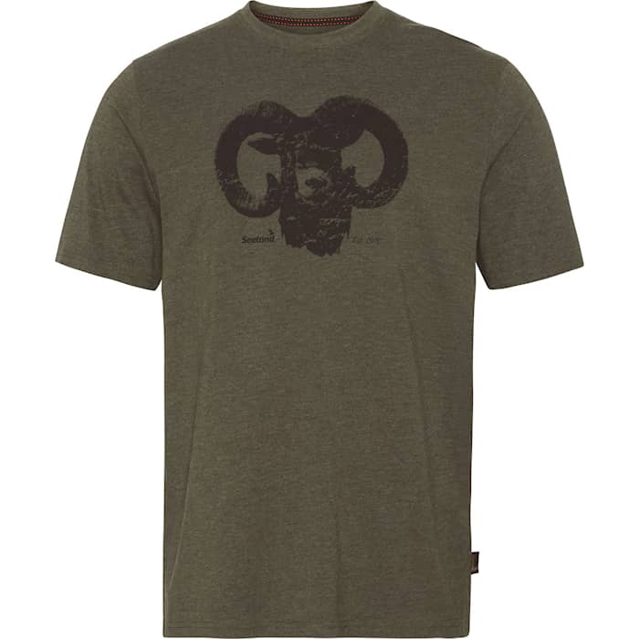 Seeland Outdoor t-shirt Pine green melange