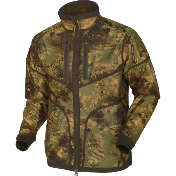 Härkila Lynx Reversible fleece jacka Willow green AxisMsp Forest green