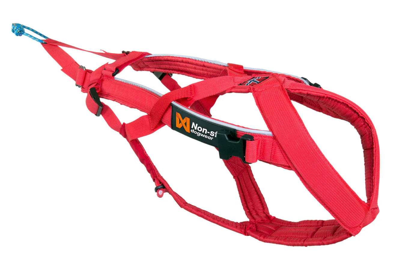 Non-Stop Dogwear Combined harness Red 5