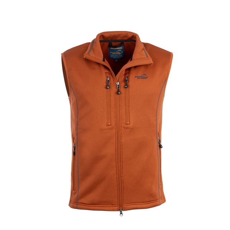 Arrak Outdoor Powerfleece Veste Herre Brændt orange