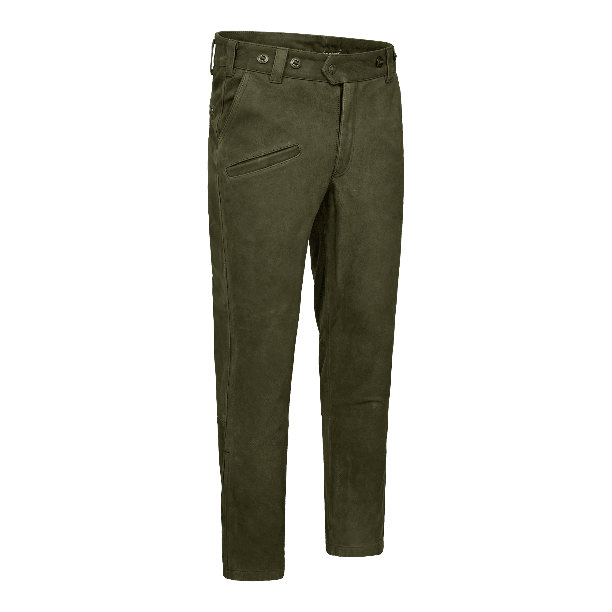 Deerhunter Strasbourg Leather Boot Trousers Grape Leaf