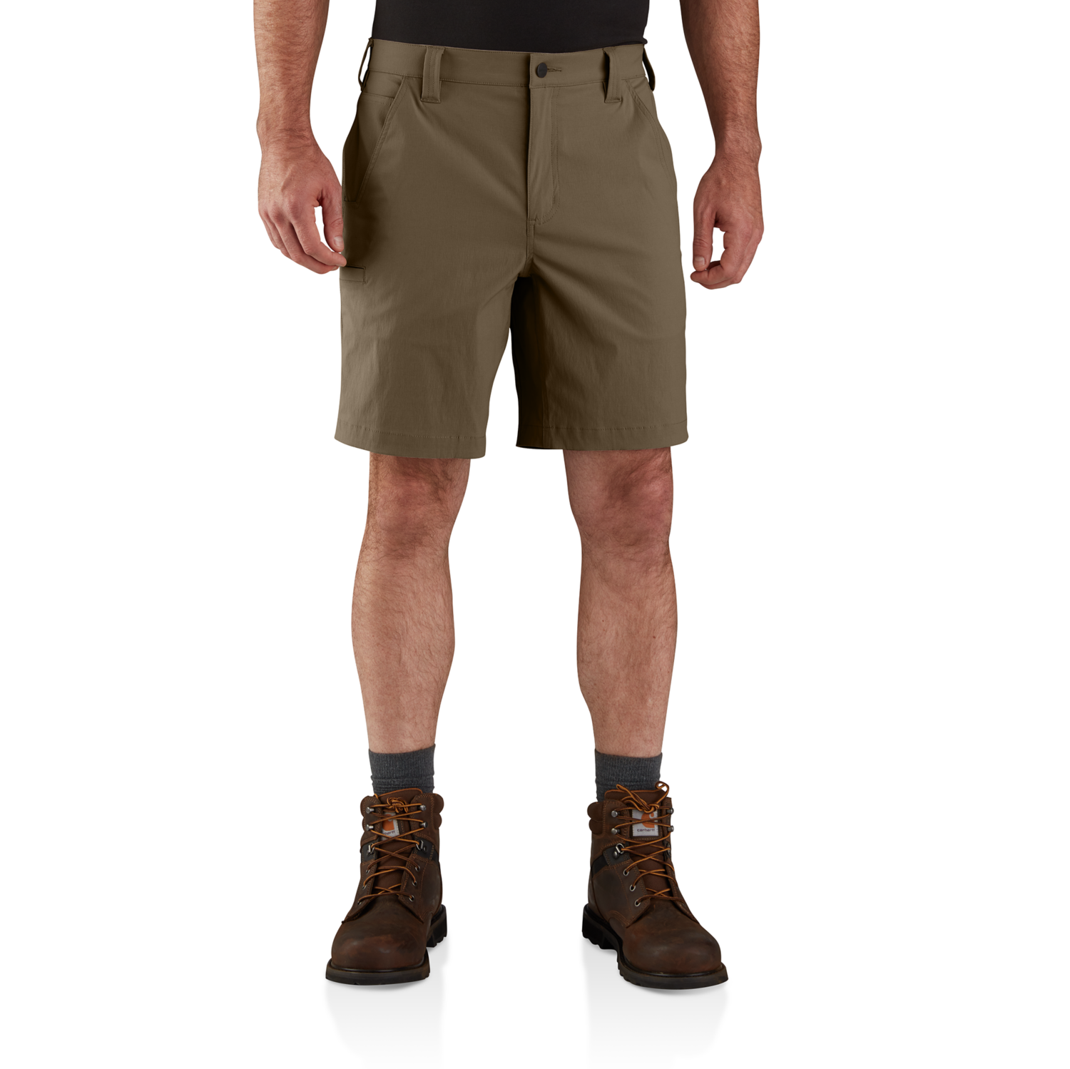 Carhartt Ripstop lättviktade arbetsshorts, Herr, Tarmac, W34