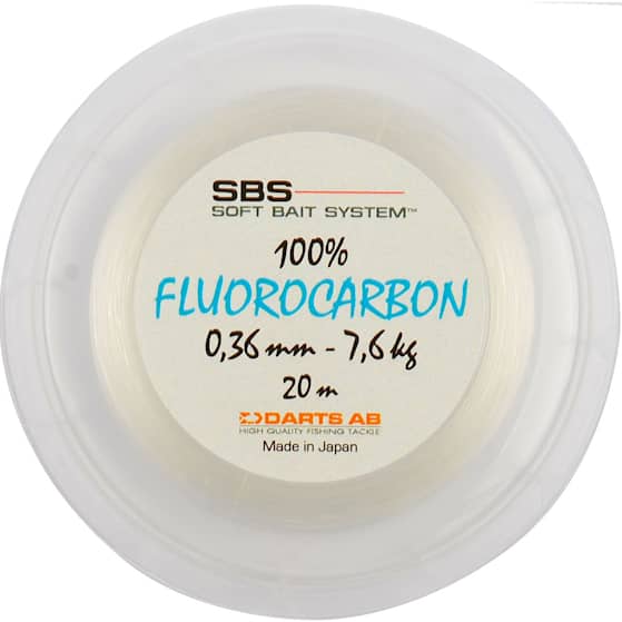 Darts SBS 100% Fluorocarbon 0,24 mm Fiskelina