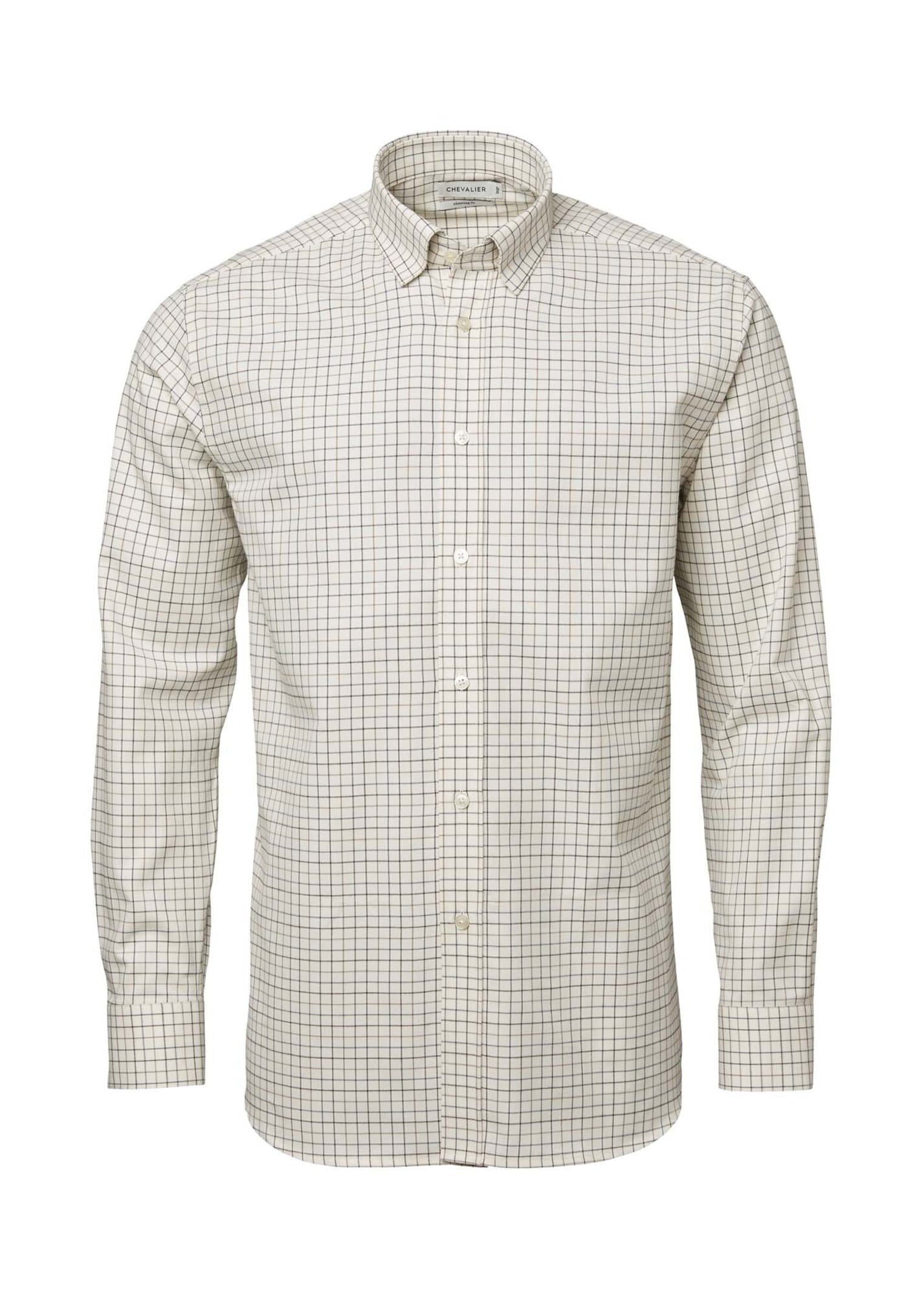 Chevalier Luton jaktskjorte herre Stormy Blue Tattersall