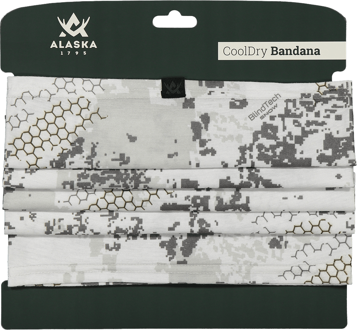 Alaska 1795 CoolDry Bandana BlindTech Snow