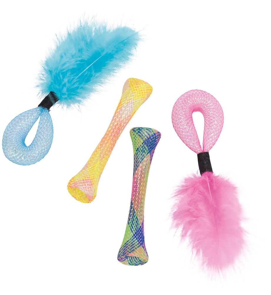 Kattlekset Bounce, upp till 15 cm, 4-pack -