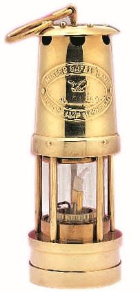 Gruvlampa Mässing