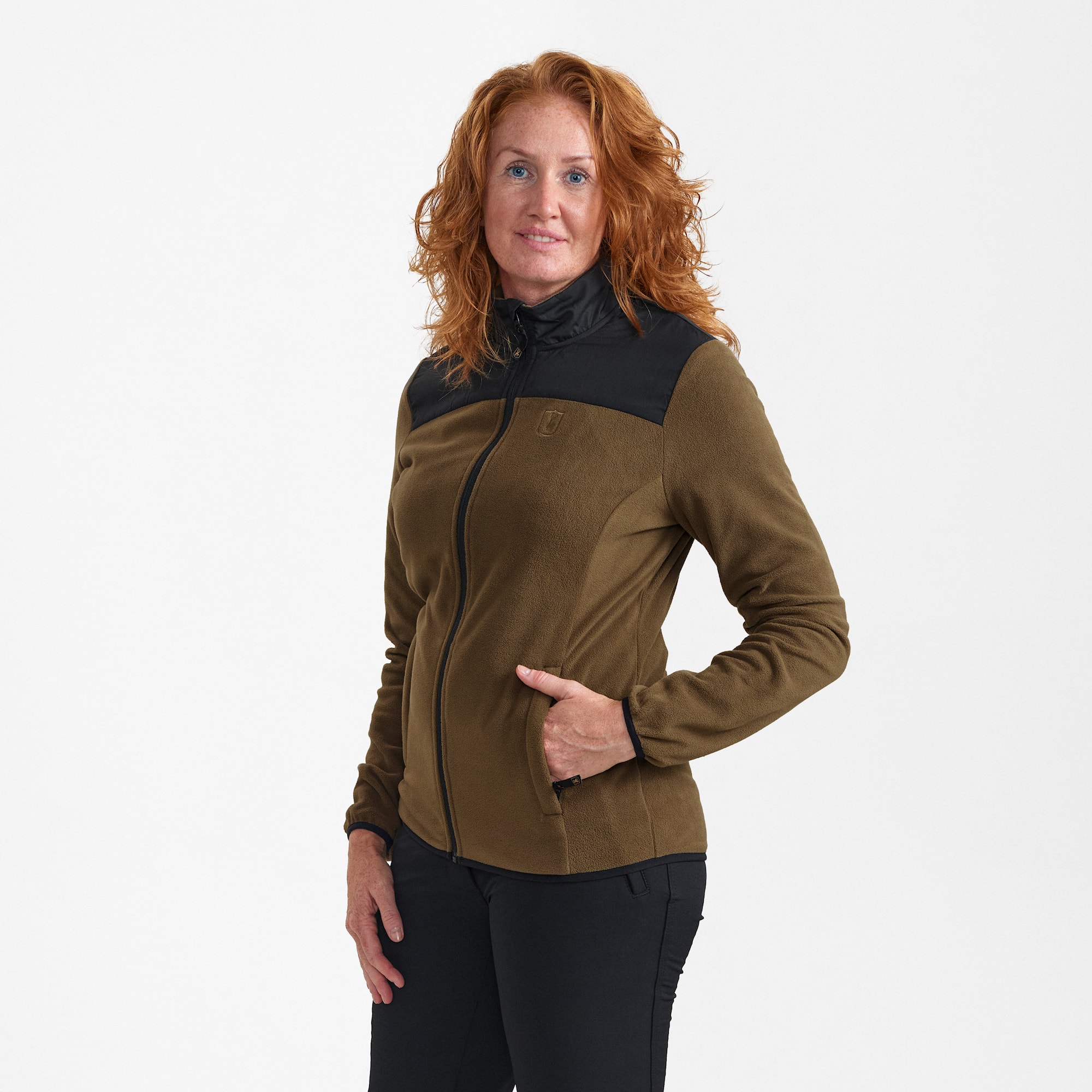 Deerhunter Lady Northward Fleece Jacket Hickory 38