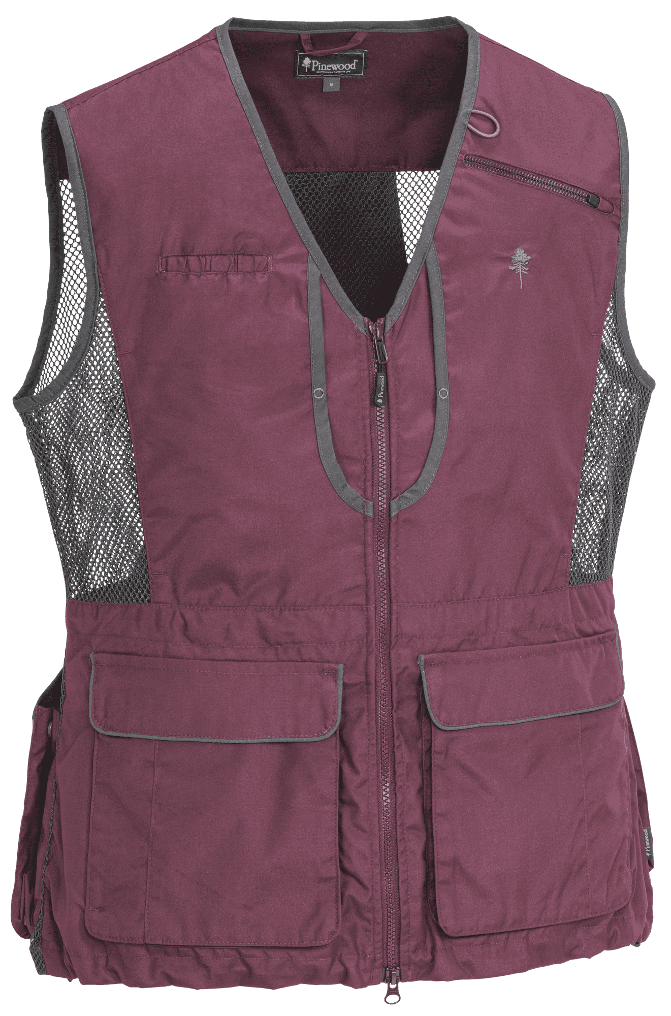 Pinewood Dog Sports 2.0 Väst Dam Plum/Dark Anthracite 3XL