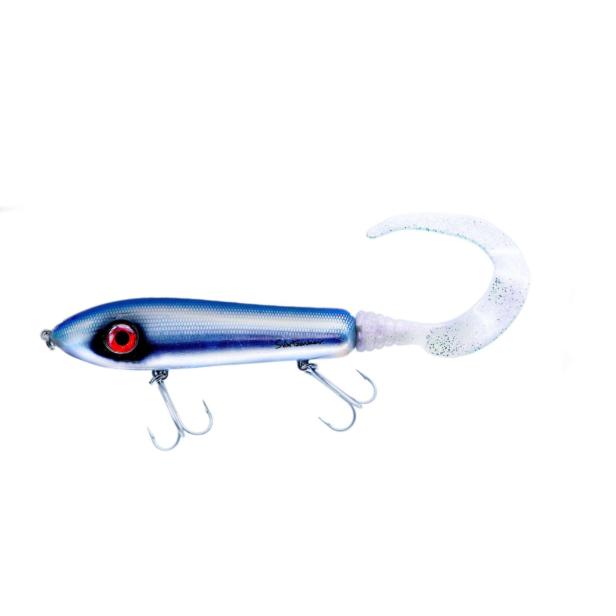 Svartzonker McTail V1 26 cm Slow Sink Blue Chrome -