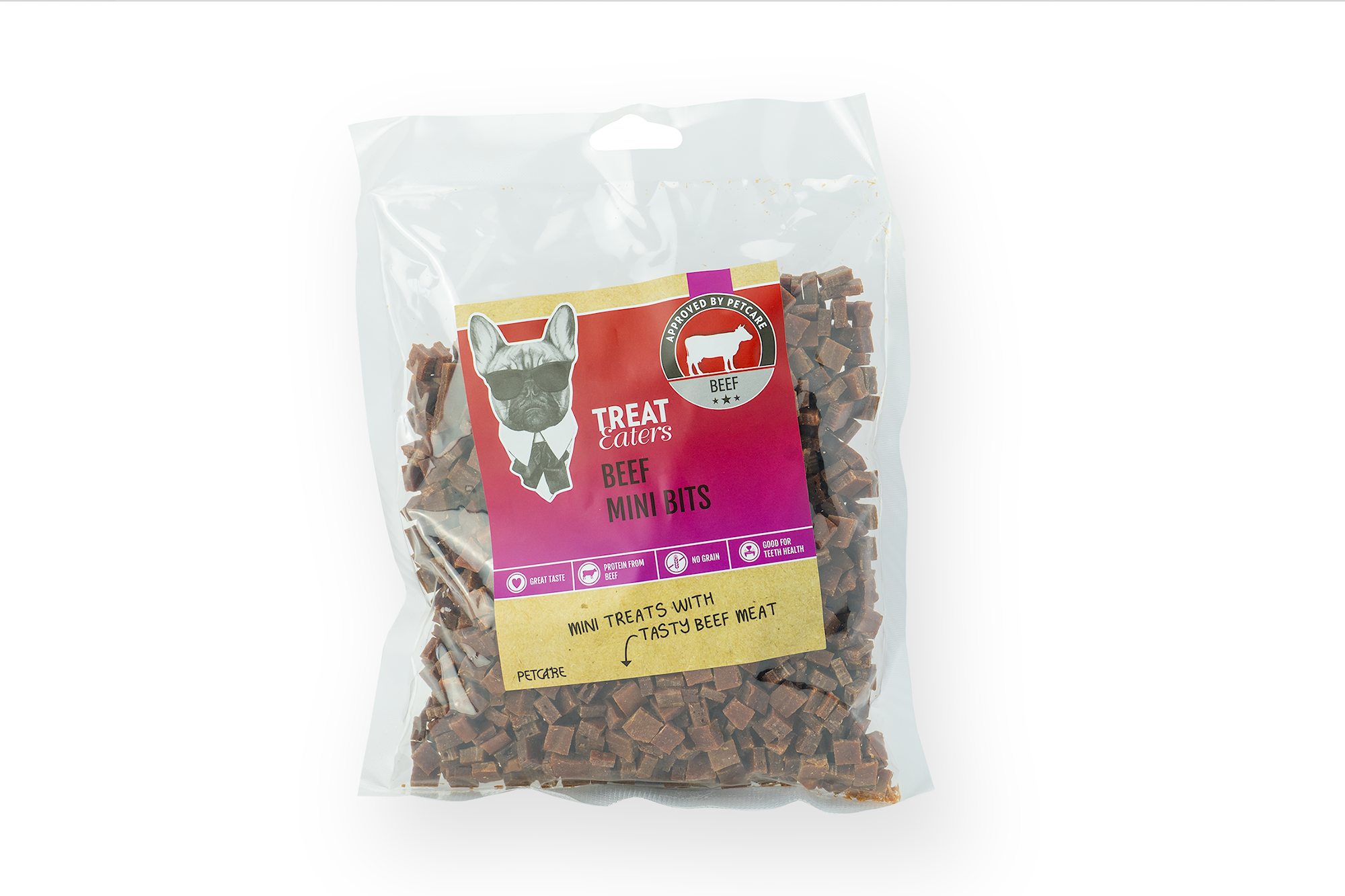 Petcare Treateaters Mini Bits Beef 350g -