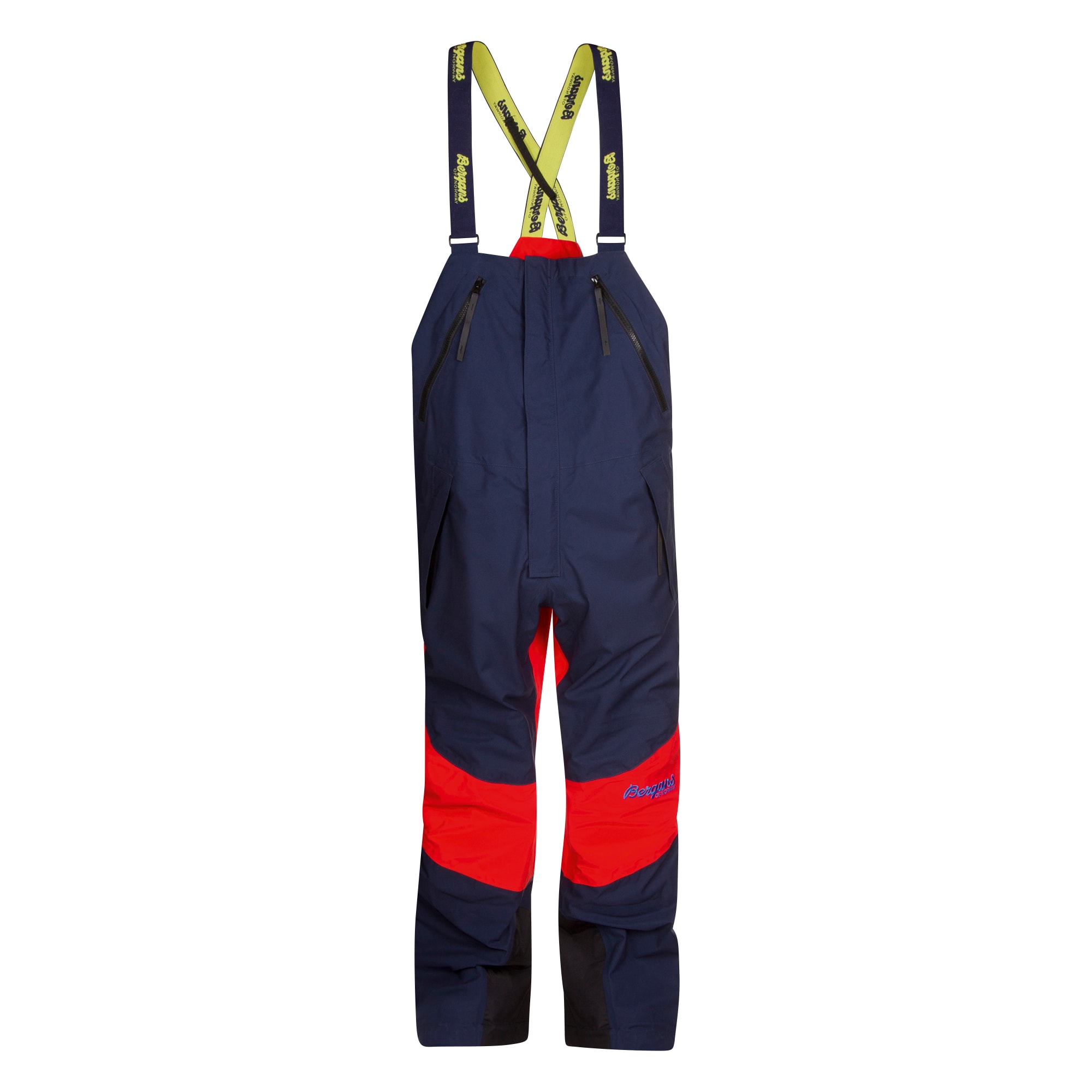Bergans Arctic Expedition Salopette Unisex Navy Blue/Bright Red