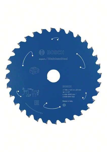 Bosch Sågklinga Expert for Stainless Steel 150×1,6/1,3×20mm 32T