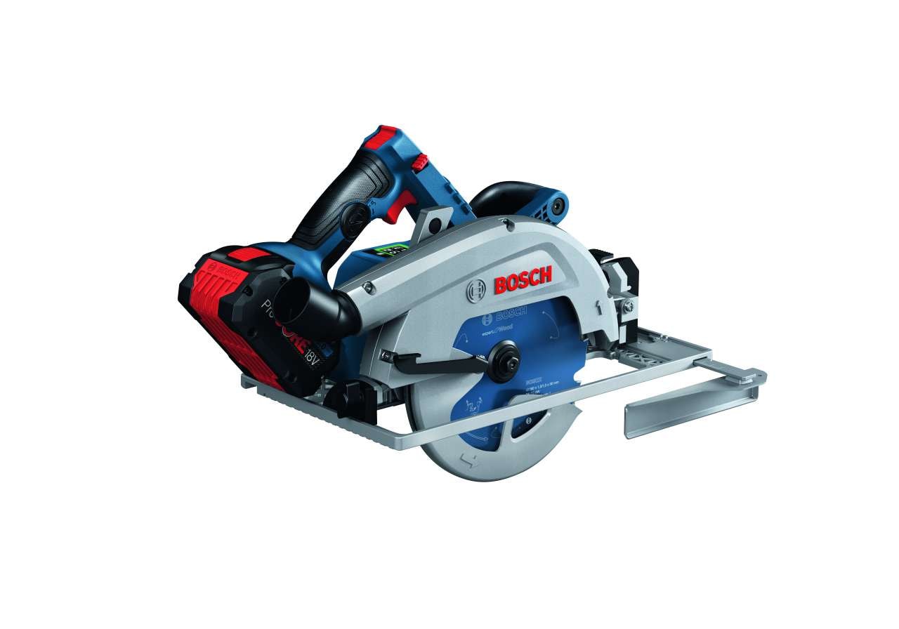 Bosch Akkupyörösaha BITURBO GKS 18V-68 GC Professional Solo ja L-BOXX