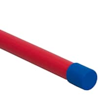 Keba Rågångsstolpe Röd/Blå knopp 1,5 m