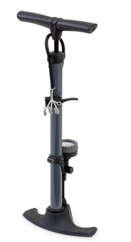 Cykelpump Steel 160 manometer 11 bar -