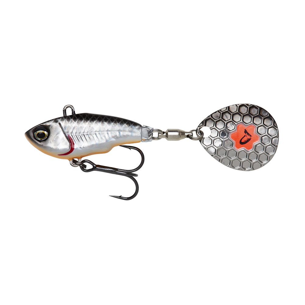 Savage Gear Fat Tail Spin 16 g Dirty Silver -