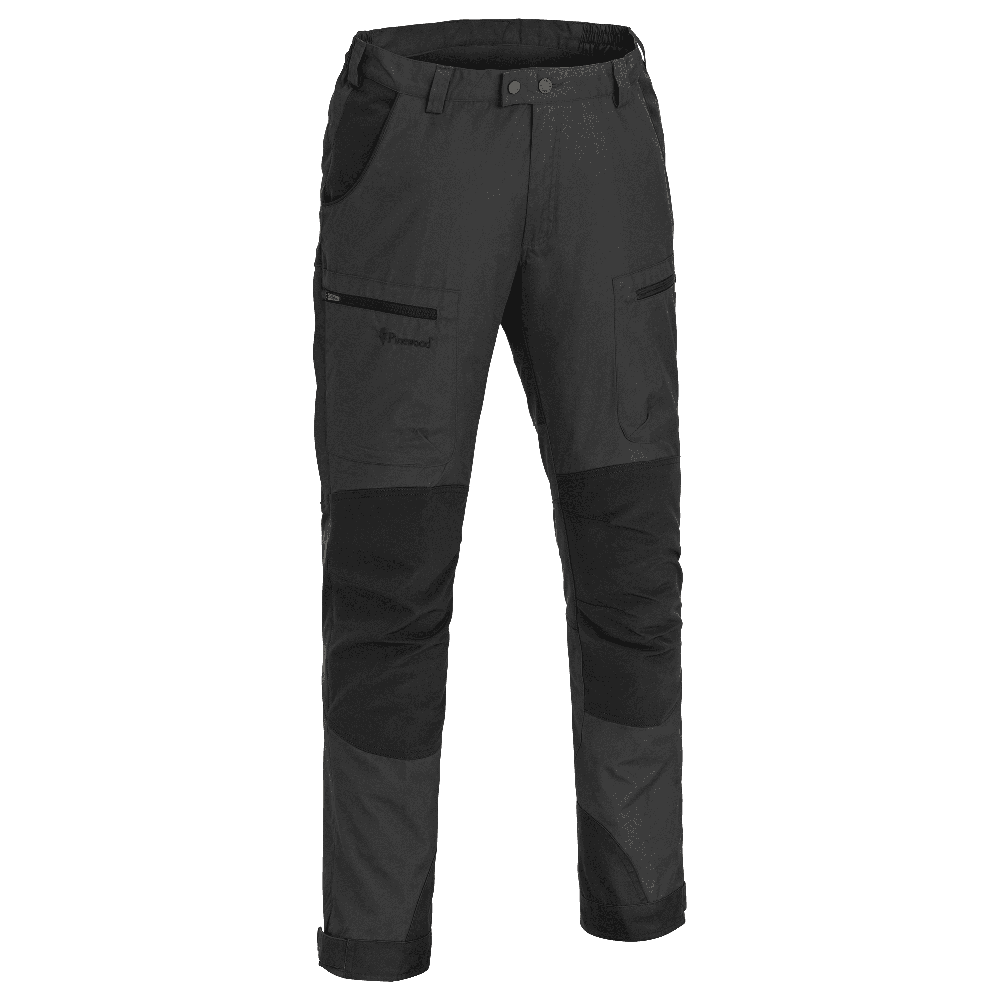 Pinewood Caribou Tc Byxor Herr Dark Anthracite/Black C48