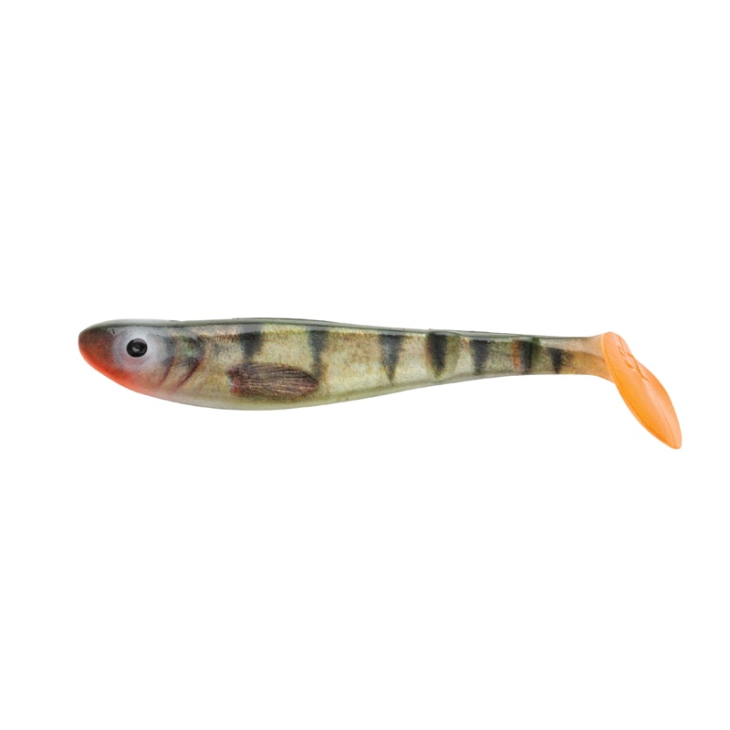 REA/Black Friday Svartzonker McPike 18 cm Real Perch 2-pack