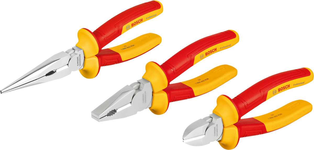 Bosch Tångset Elektriker VDE 3St
