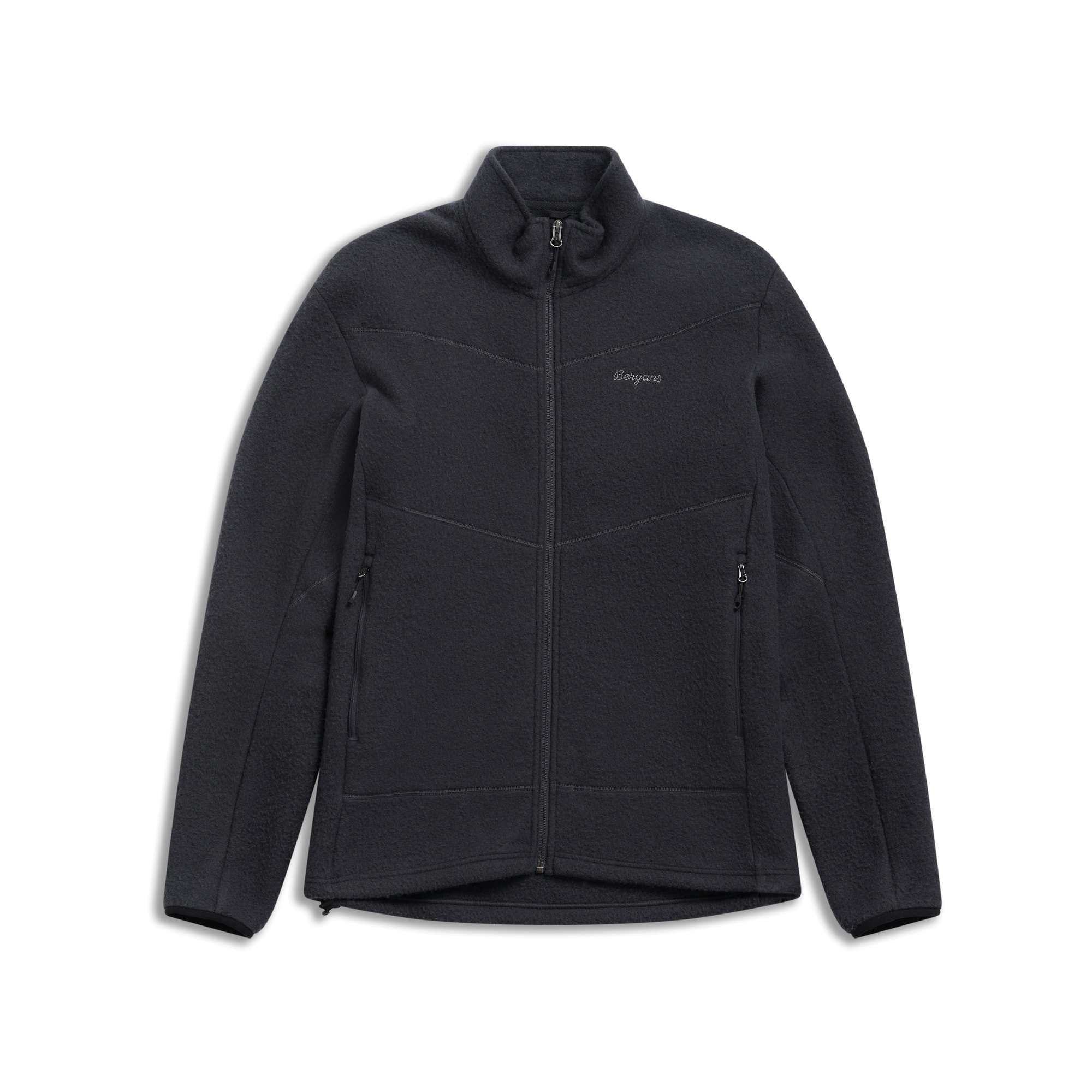 Bergans Rabot Merino Fleece Midlayer Jacka Herr Dark Shadow Grey