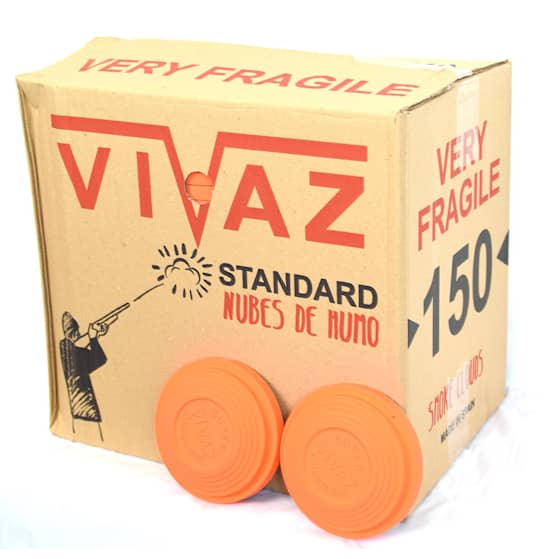 Vivaz Lerduvor Orange Std 150 st/låda