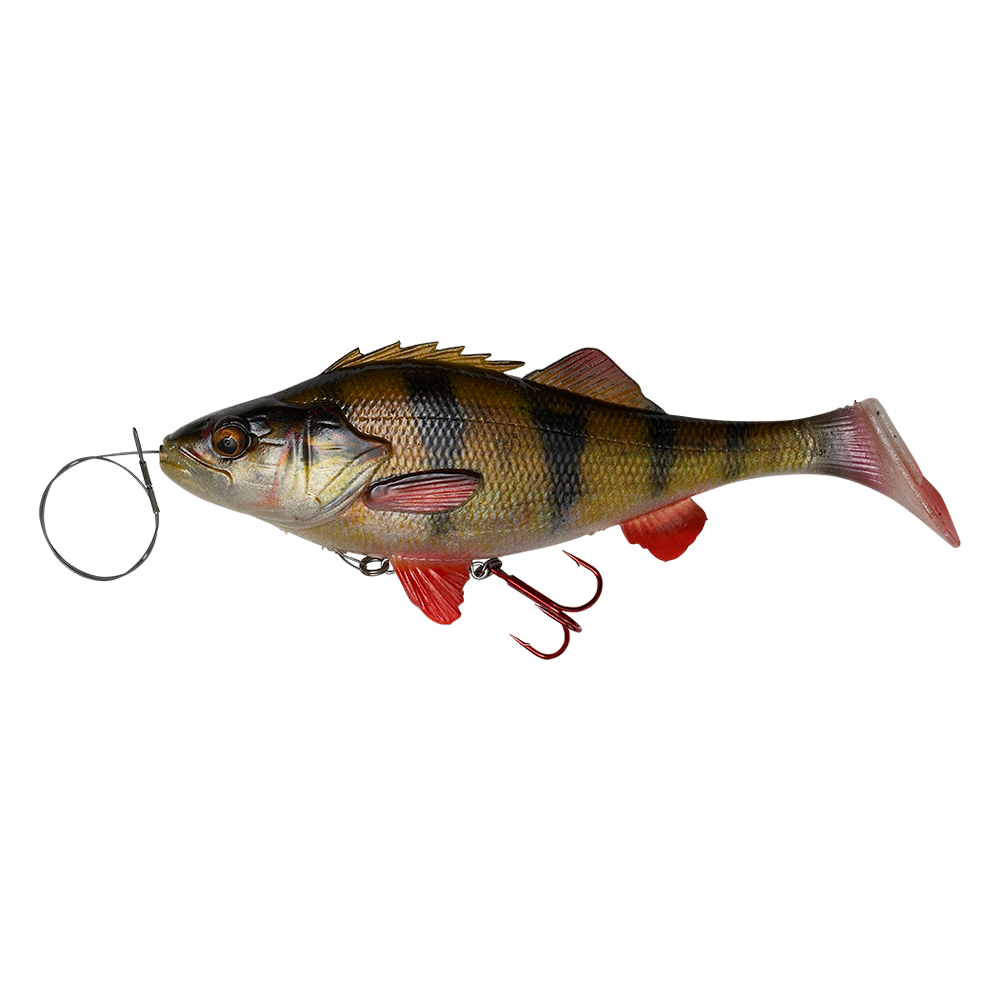 Savage Gear Hybrid Bait SG 4D Line Thru Perch Shad 20 cm SS Vaappu