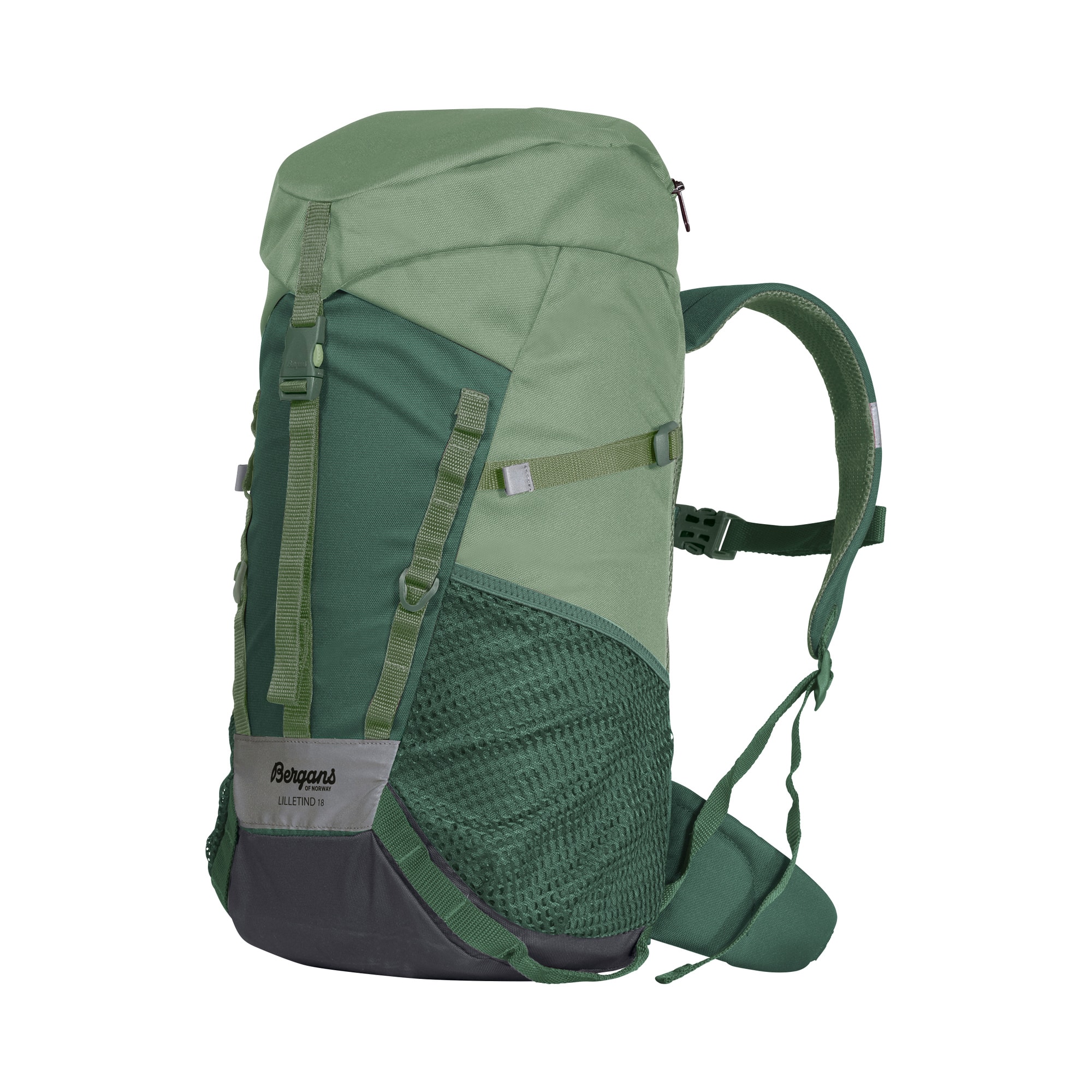 Bergans Lilletind 18L Ryggsäck Barn Jade Green/Dark Jade Green