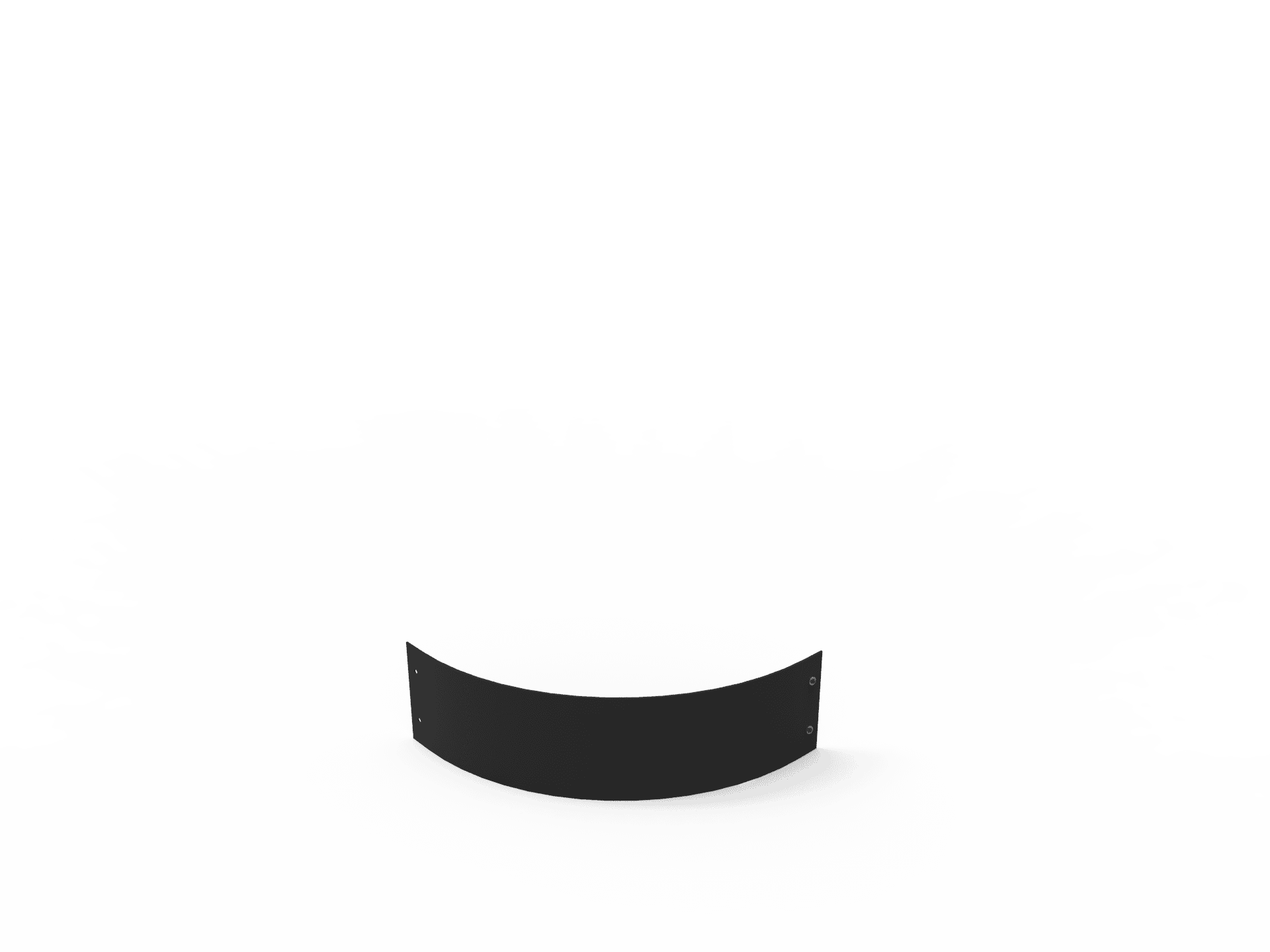 Flexigarden Planteringskant Svart 120 mm Kvartsbåge